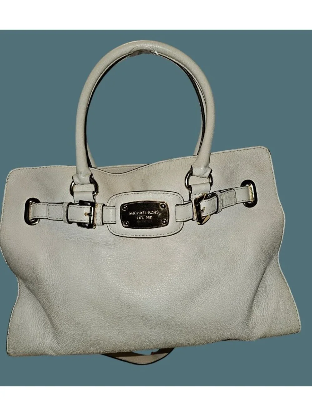 Michael Kors Hamilton East West Satchel Double Handle Tote Bag